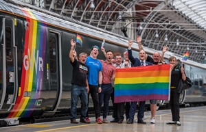 Launch of GWR's pride IET